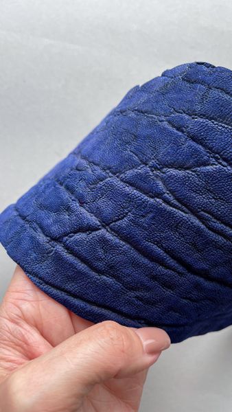 Лоскут кожи слона, синий 2 000002537 фото