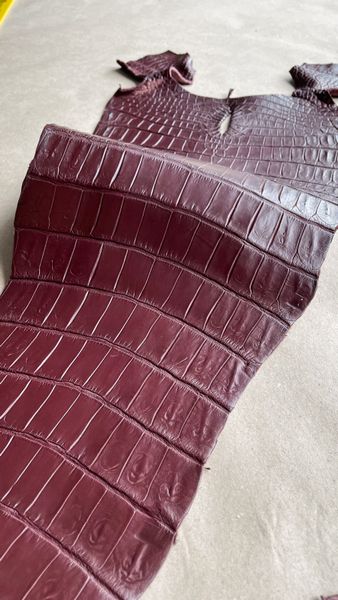 Crocodiles' tail, Marsala color