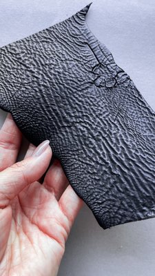 Лоскут шкіри акули, чорний 000002715 фото