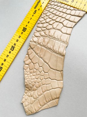 Crocodile leather piece