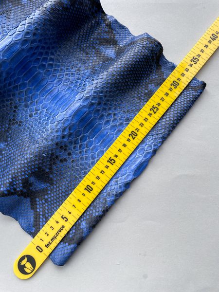 Шкура пітона, синя 000002737 фото