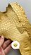Набір шкіри крокодила, золотий 000002372 фото 3