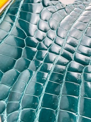 Лоскут шкіри крокодила, морська хвиля 000000755 фото