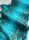 Python skin, turquoise 342 сm (available for cut from 20cm)