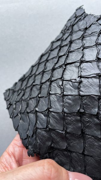 Лоскут піраруку, чорний 000002667 фото