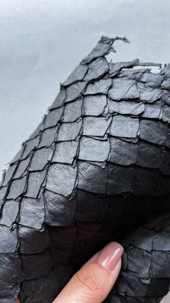 Лоскут піраруку, чорний 000002668 фото