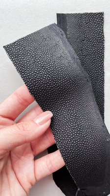 Stingray leather piece kit, black