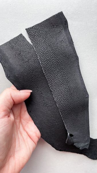 Stingray leather piece kit, black